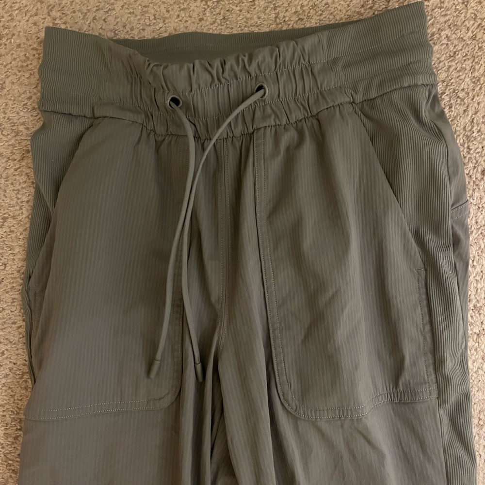 Sage green Lululemon joggers